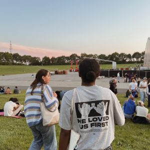 T-Shirt "He Loved Us First"